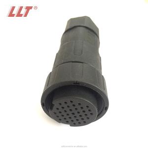 LLT电动插头37针电缆IP68多针防水2 3 4 5 6 8 12 18 20 24 36针电线端子连接器 - Product Image 4