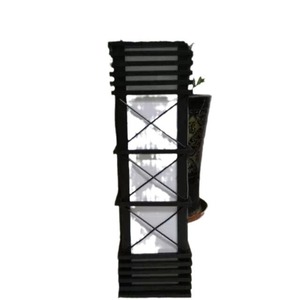 Square Outdoor Wall Lamp <b>Led</b> Tempered Glass <b>Diffuser</b> Waterproof 110-240V For Garden Patio - Product Image 3