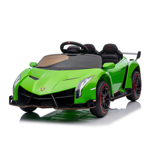 รถยนต์ของเล่นเด็ก Lamborghini <span class=keywords><strong>Veneno</strong></span> 12v รุ่นลิขสิทธิ์แท้ แบบสองที่นั่ง พร้อมรีโมทคอนโทรล - Product Image 5