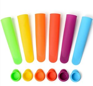 ホームサン BPAフリー アイスキャンディーメーカー 食品グレードシリコンゴム製 アイスキャンディー型 シリコンプッシュアップ式アイスキャンディー型 - Product Image 3