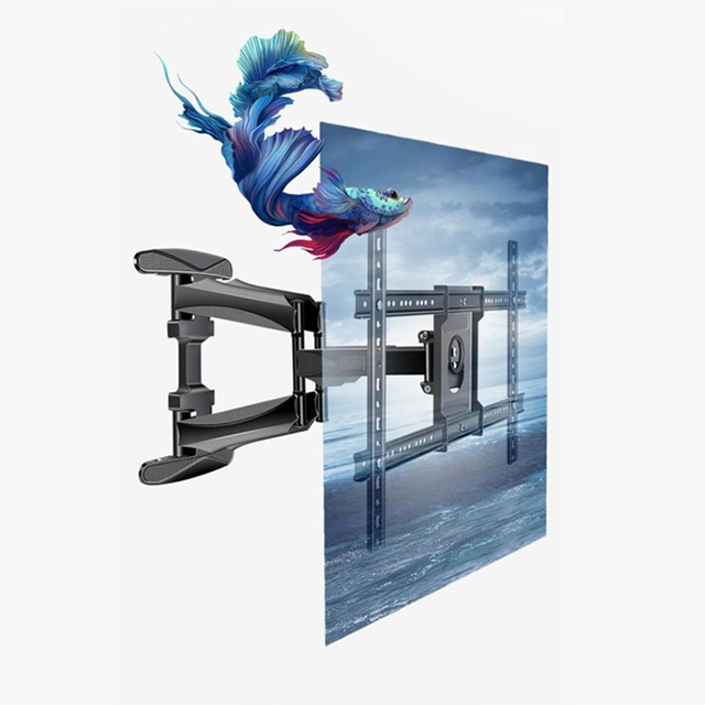 Wall Mounted Tv Stand Smart Full Motion Swivel Mounting Bracket Lcd Tv Wall Mounts