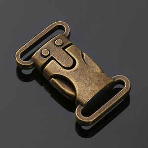 หัวเข็มขัดโลหะผสมสำหรับกระเป๋า สายรัดปรับได้ สีพื้นทนทาน Q335 15 - Product Image 2