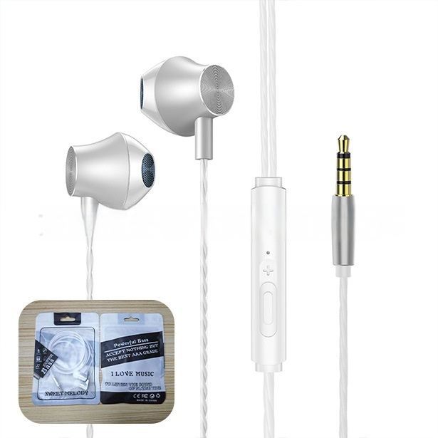White 3.5MM  bagged product