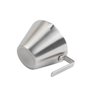 Tasse à mesurer en métal à double bec, tasses à espresso pour le dosage, verser des portions de grains, café - Product Image 4