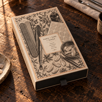 Boîte d'emballage personnalisée écologique pour cosmétiques, cils, blush, vernis à ongles et huiles