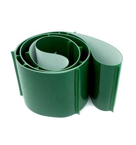 <span class=keywords><strong>2ply</strong></span> 2mm 3mm yeşil pürüzsüz parlak PVC kumaş taşıyıcı bantlar - Product Image 4