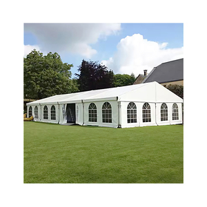 Ngoài trời nhiệm vụ nặng nề đám cưới trắng sự kiện bên gazebo tán Lều 10x30 20x40 12x25 30x50 cho triển lãm thương mại và bán hàng - Product Image 2