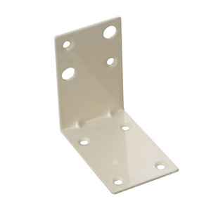 Support d'angle en L Kai Shun 180x50mm en fer pour meubles, support d'étagère à angle droit pour fixation d'armoires - Product Image 4