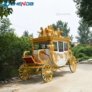 Voiture électrique de tourisme de luxe de style européen Zhenda, 4 roues, batterie au lithium, garantie 1 an, à vendre - Product Image 3