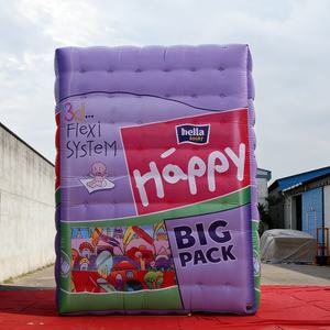 Réplique géante gonflable personnalisée de Bella Happy Diaper Big Pack - Affichage publicitaire de marque pour les promotions de produits de soins pour bébés - Product Image 5