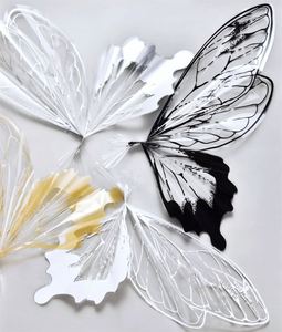 Papier d'emballage pour fleurs en plastique OPP imperméable, forme papillon en cristal, 50*56cm, nouveau, populaire, très vendu - Product Image 3