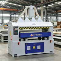 Cepilladora de Madera Industrial de Gran Potencia para Trabajos Pesados, Automática, de 1350 mm con Cabezal de Corte en Espiral
