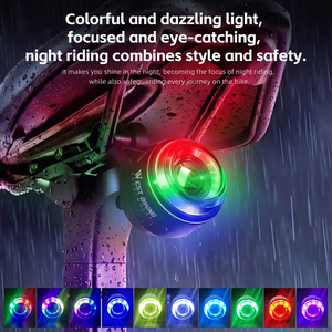 Luz Trasera Inteligente para Bicicleta WEST BIKING, con Control Magnético y Sensor de Frenado, Indicador LED de Frenado - Product Image 6