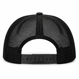 Gorras Trucker Personalizadas de Alta Calidad con Franjas Laterales Ajustables, Impresión Personalizada/Bordado de Logotipo, Gorras Trucker Negras - Product Image 2