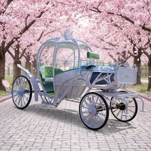 รถม้าแต่งงานรูปฟักทองไฟฟ้ารุ่นใหม่ล่าสุด ดีไซน์ทันสมัย พร้อมจำหน่าย - Product Image 1