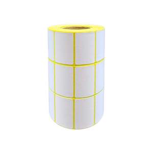 Muestras Gratis de Etiquetas Adhesivas Térmicas Impermeables, Papel para Etiquetas de Envío de 30*20mm/40*20mm/40*30mm para Etiquetas de Embalaje - Product Image 3