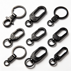 Clé en acier inoxydable usinée CNC sur mesure OEM pour support, clip de sac de vélo multi-usage, accessoires de porte-clés - Product Image 2