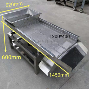 Otomatik toz eleme makinesi titreşimli endüstriyel un elek elek ticari Vibro Sieveter eleme makinesi - Product Image 6