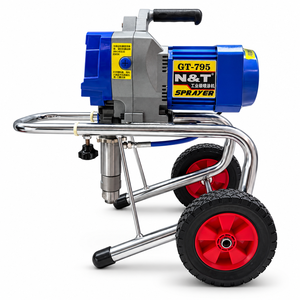 Pistola <span class=keywords><strong>de</strong></span> <span class=keywords><strong>Pintura</strong></span> Eléctrica Industrial sin Aire <span class=keywords><strong>de</strong></span> 3100W, Máquina <span class=keywords><strong>de</strong></span> <span class=keywords><strong>Pintura</strong></span> <span class=keywords><strong>de</strong></span> Alta Presión <span class=keywords><strong>de</strong></span> 3300PSI <span class=keywords><strong>para</strong></span> Barcos y Estructuras <span class=keywords><strong>de</strong></span> Acero - Product Image 2