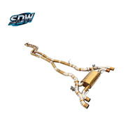 Système d'échappement Catback Valvetronic personnalisé avec tuyaux de réglage du silencieux pour BMW X3 X4M M340i M440i 340i B58 G20 G22 G28