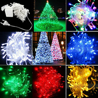 Wasserdichte LED-Weihnachtsbeleuchtung für Außen, Feenlichter für Garten, Terrasse, Baum und Hochzeitsdekoration