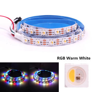 SK6812 RGBCW tira de LED direccionable 5V 12V 24V RGBW RGBWW <span class=keywords><strong>RGBNW</strong></span> 30 60 144led IP20 IP65 IP67 tira de luz inteligente impermeable al aire libre - Product Image 3