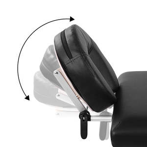 <span class=keywords><strong>Table</strong></span> de <span class=keywords><strong>massage</strong></span> pliable portable de qualité supérieure pour salon de beauté et spa, avec pieds en aluminium réglables en hauteur, pour les soins du visage - Product Image 3