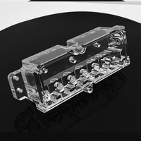 Pièces en plastique acrylique transparent, usinage CNC acrylique personnalisé, service de prototypage rapide