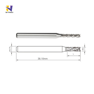 <span class=keywords><strong>Bit</strong></span> <span class=keywords><strong>Router</strong></span> PCB RCF 3.175 dengan 4 seruling dapat disesuaikan dukungan ODM & OEM untuk mesin Routing CNC - Product Image 3