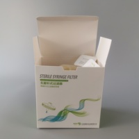 Filtres de laboratoire en membrane PTFE hydrophile et hydrophobe de 13 mm, 0,22 et 0,45 µm, stériles, pour seringues
