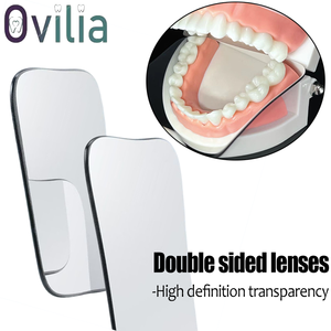 Espejo Dental de Doble Cara (Lingual/Maxilar) para Fotografía, Ortodoncia y Odontología, 1 o 2 Unidades - Product Image 1