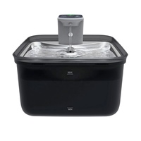 Bebedero Inteligente Inalámbrico para Gatos de 3.5L, Sin Bomba, Libre de Mantenimiento, Batería de 4000mAh, Pantalla de Energía en Tiempo Real, Dispensador Automático de Agua