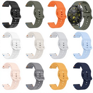 <span class=keywords><strong>Correa</strong></span> Deportiva Transpirable de Silicona para Reloj Inteligente Huami GTR <span class=keywords><strong>4</strong></span>/3 Pro 47mm <span class=keywords><strong>GTS</strong></span> <span class=keywords><strong>4</strong></span>/3/2e BIP 5 20mm/22mm, <span class=keywords><strong>Correa</strong></span> Ajustable Suave - Product Image 1