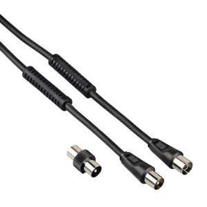 Cavo antenne avec adaptateur 85 Db noir 1,5m 00205303 - Product Image 2