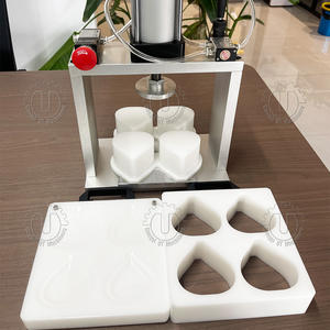 เครื่องทำบาธบอมและแชมพูบาร์แบบนิวเมติก รูปทรงหยดน้ำ ผลิตได้ 200 ชิ้น/ชม. ใช้งานง่าย - Product Image 6