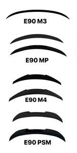 Aileron de pièces automobiles de style M4 pour <span class=keywords><strong>BMW</strong></span> Série 3 E90 <span class=keywords><strong>E92</strong></span> MP <span class=keywords><strong>M3</strong></span> PSM Pare-chocs d'aile de voiture de haute qualité à bas <span class=keywords><strong>prix</strong></span> - Product Image 3