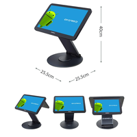 Terminal de point de vente Android pliable et rotatif de la marque ZHONGJI, prix compétitif, processeur RK3568, performances exemplaires, caisse enregistreuse