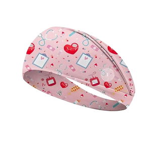 Diademas de Enfermería para Mujer, Accesorios para Enfermeras, Bandas para el Cabello Antideslizantes con Botones, Banda Absorbente para Médicos, Máscara - Product Image 3