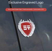 Emblema Metálico para Auto Chery Jetour G700, Adhesivo Decorativo para Ventana Lateral y Maletero