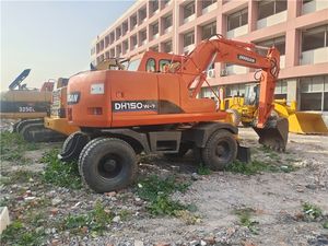 DOOSAN-Excavadora de orugas hidráulica usada, excavadora de ruedas original Doosan, de alta calidad, de alta calidad, DOOSAN - Product Image 2