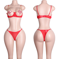 Ensemble deux pièces en strass, soutien-gorge string, bikini, tenue de danse exotique de luxe, tenue de scène sexy, lingerie de club