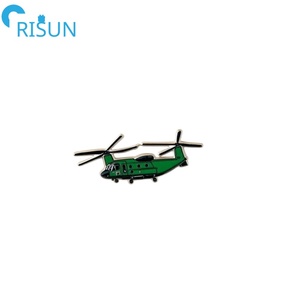 Sản Xuất Cá Nhân Tùy Chỉnh Máy Bay Thiết Kế Trâm Pin Kim Loại Máy Bay Side Xem Black Hawk Hoàng Gia Không Khí Bay Máy Bay Trực Thăng Ve Áo <span class=keywords><strong>Pins</strong></span> - Product Image 2
