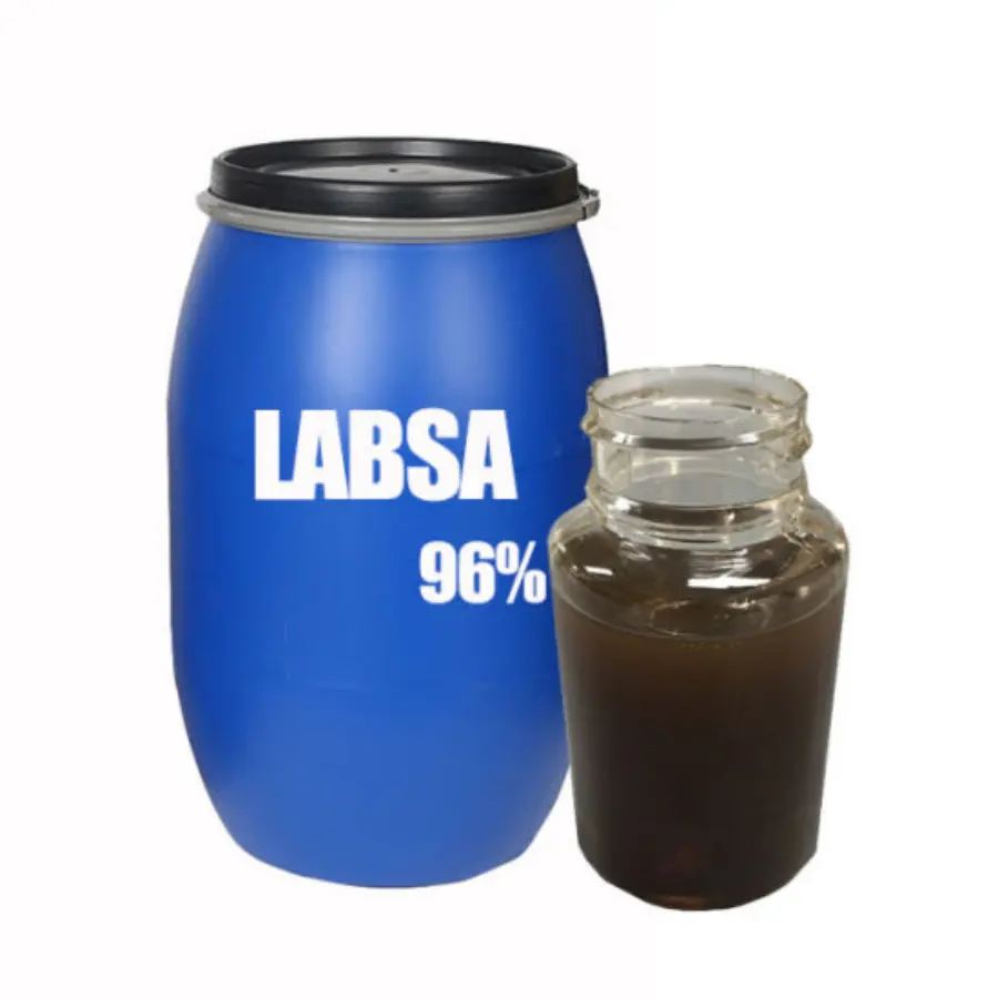 Nhà máy trực tiếp tốt labsa 96% tuyến tính alkyl benzen sulphonic axit labsa được sử dụng trong chất tẩy rửa