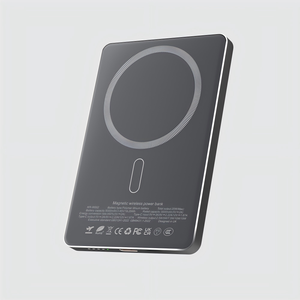 W002 <span class=keywords><strong>Batterie</strong></span> Externe Semi-Solide Ultra-Mince 10000 mAh Magnétique 15W Chargeur Portable Ultra-Rapide Compatible - Product Image 1