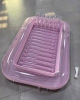 Piscine gonflable de haute qualité NOVA en PVC, chaise longue flottante pour bronzer, baignoire solaire pour piscine, lac, plage, plaisir aquatique estival