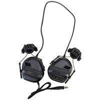 Casque audio tactique de 5e génération, version IPSC sans microphone à réduction de bruit, communication montée sur la tête