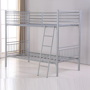 Двуспальная двухъярусная кровать в американском стиле, общежитие с металлической рамой, двухъярусная кровать - Product Image 2