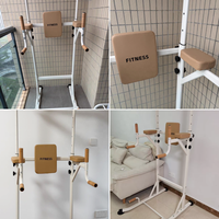 Tour de musculation tout-en-un pour la maison, station de barres de traction robuste et réglable, équipée de barres parallèles pour dips