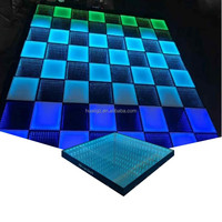 Piste de danse LED 3D à effet miroir infini, design magnétique, RGB 3-en-1, compatible Nest, 15W, contrôlée DMX512, indice IP53, CRI élevé 80, pour fêtes