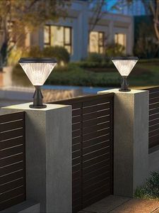 Lampe solaire à pilier fiable, charge rapide, 5 à 8 heures de charge complète, performance constante, allumage et extinction automatiques, lumière de jardin, lumière de voie d'accès - Product Image 4